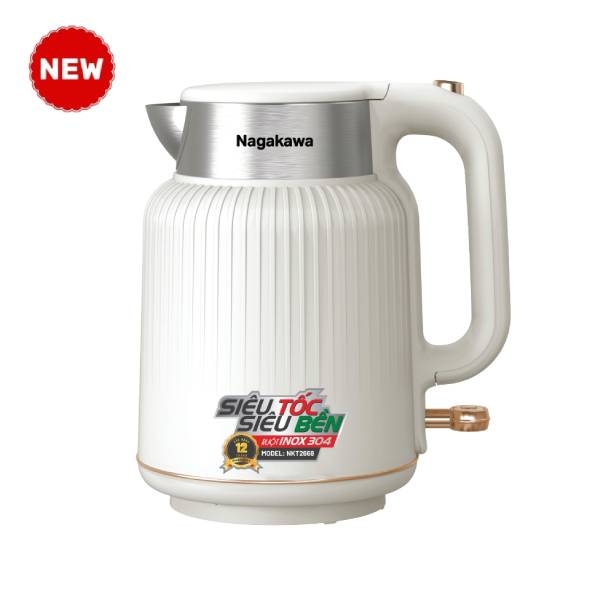 Ấm siêu tốc 1.7L Nagakawa NKT2668