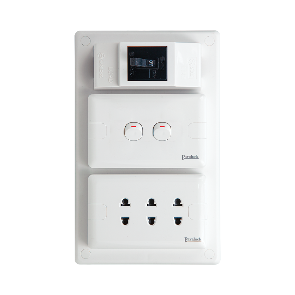 Bảng điện BD20/U3S2