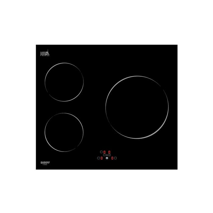 Bếp từ âm Ivy A3BT60 có 3 vùng nấu