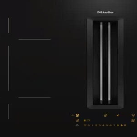 Bếp từ tích hợp máy hút mùi Miele KMDA 7473-1 FL Silence