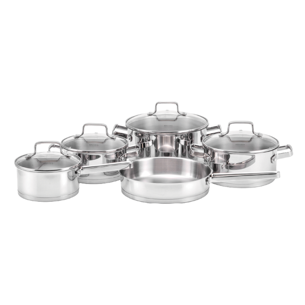 Bộ nồi inox 9 món