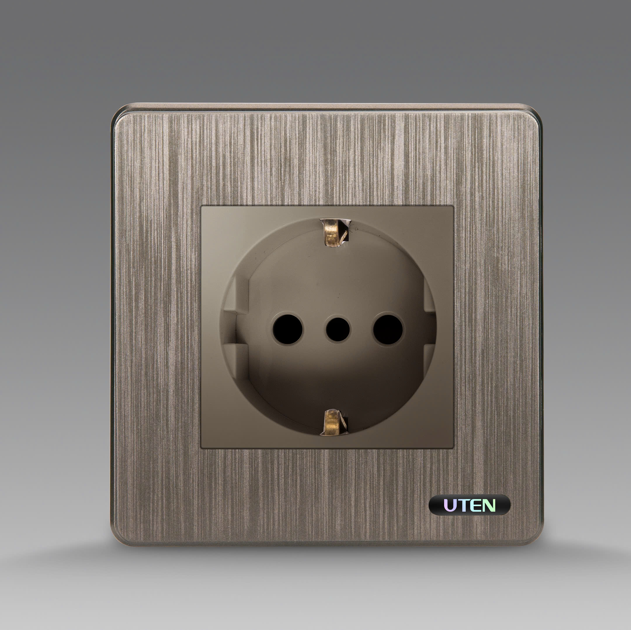Bộ ổ cắm 2 chấu tròn schuko s400