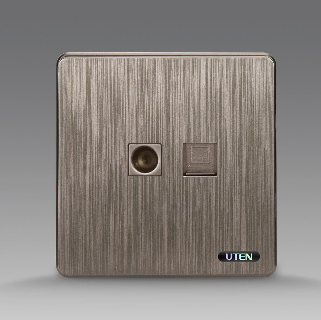 Bộ ổ cắm tivi, mạng S400