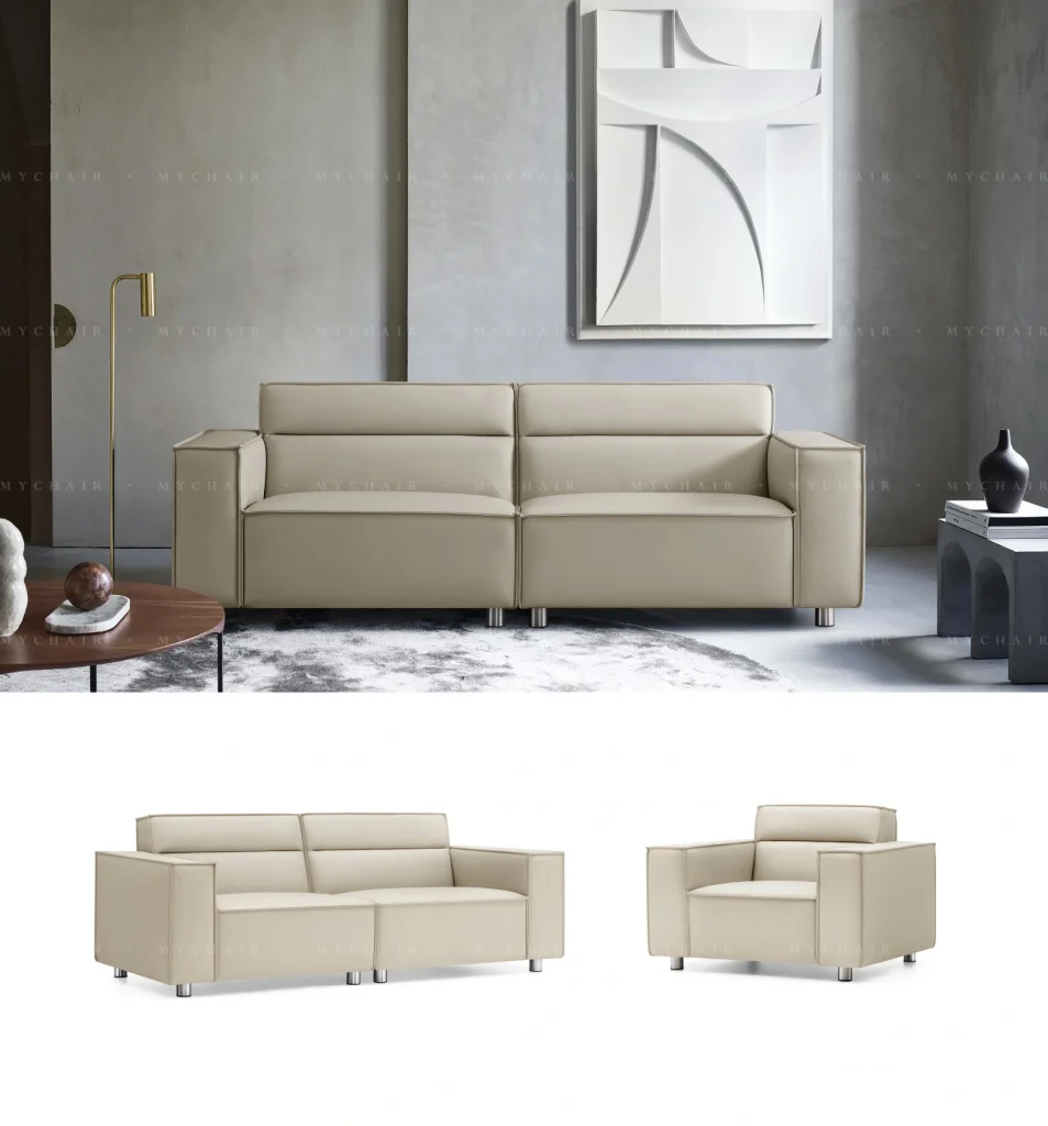 Bộ Sofa Da Cao Cấp Nhập Khẩu MyChair SF55 Chất Lượng