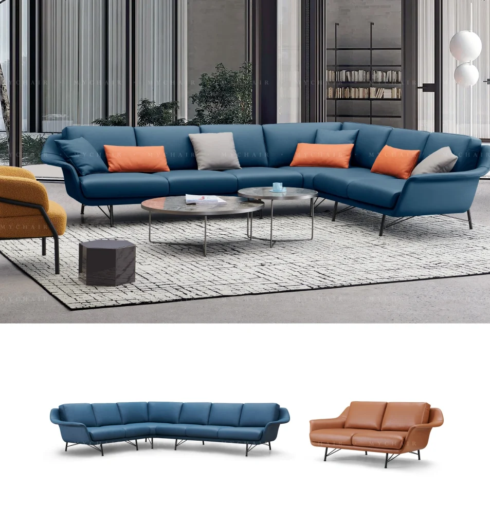 Bộ Sofa Da Cao Cấp Nhập Khẩu MyChair SF57 Giá Tốt