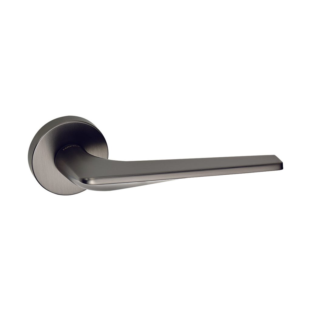 Bộ tay nắm cửa WC Hafele (không chìa) xám ghi 499.63.622