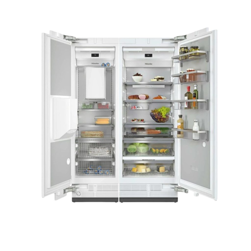 Bộ tủ lạnh kết hợp Miele MasterCool K 2802 Vi –  F 2672 Vi –  Làm đá tự động