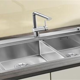 Chậu Rửa Bát BLANCO DIVON II 8-IF Bằng Thép Không Gỉ Bền Bỉ Với Thời Gian