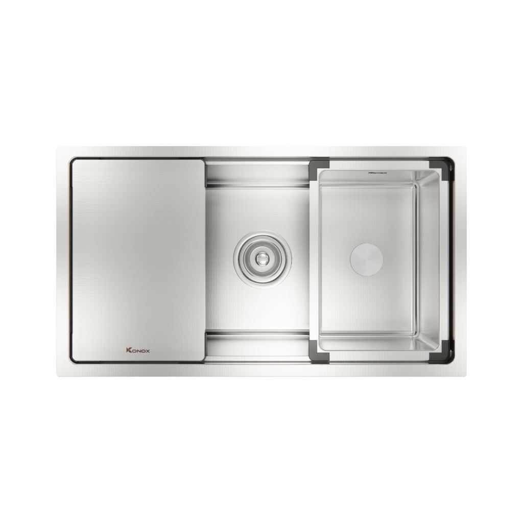 Chậu rửa bát chống xước Workstation Sink KN8146SU Dekor