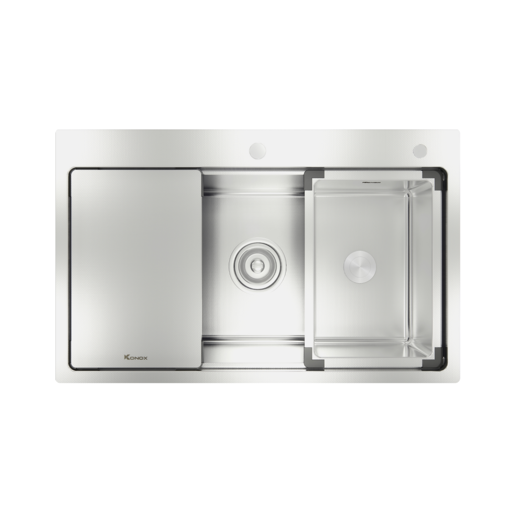 Chậu rửa bát chống xước Workstation Sink KN8151TS Dekor