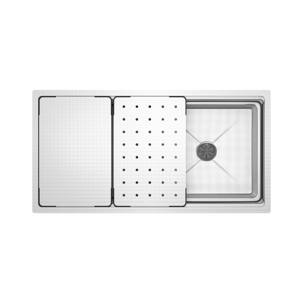 Chậu rửa bát chống xước Workstation Sink KN8644SU Dekor