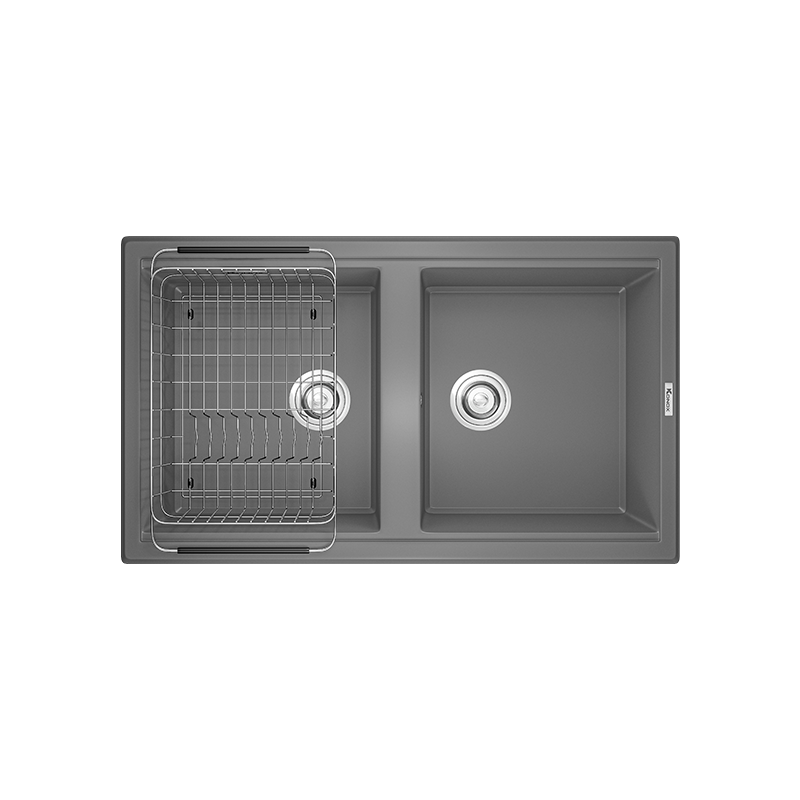 Chậu rửa bát đá Granite Phoenix Smart 860 Grey