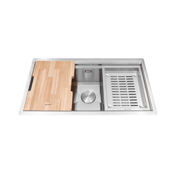 Chậu rửa chén 1 hố inox 304 kích thước 78cm – lắp âm hoặc dương