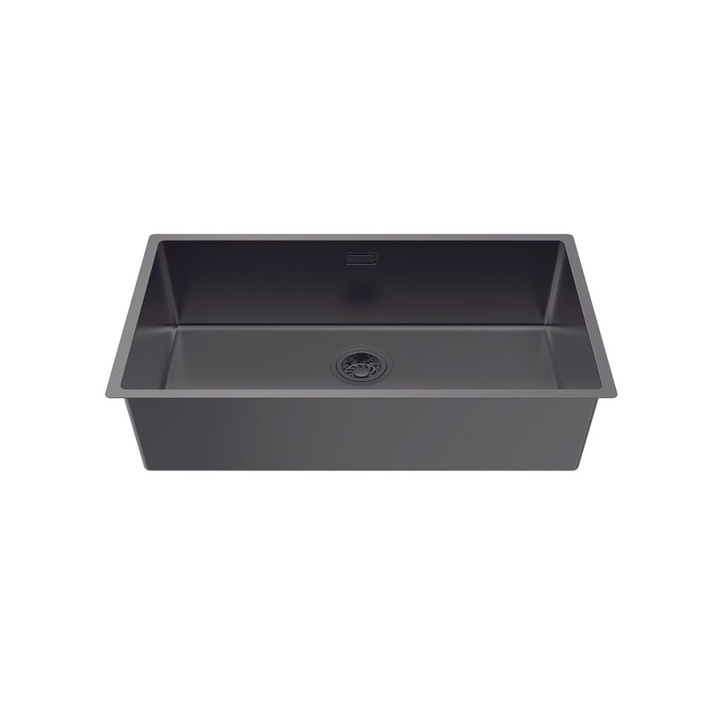 Chậu rửa chén Hafele 760mm HS25-SSN1S-760 màu Titan 567.24.482
