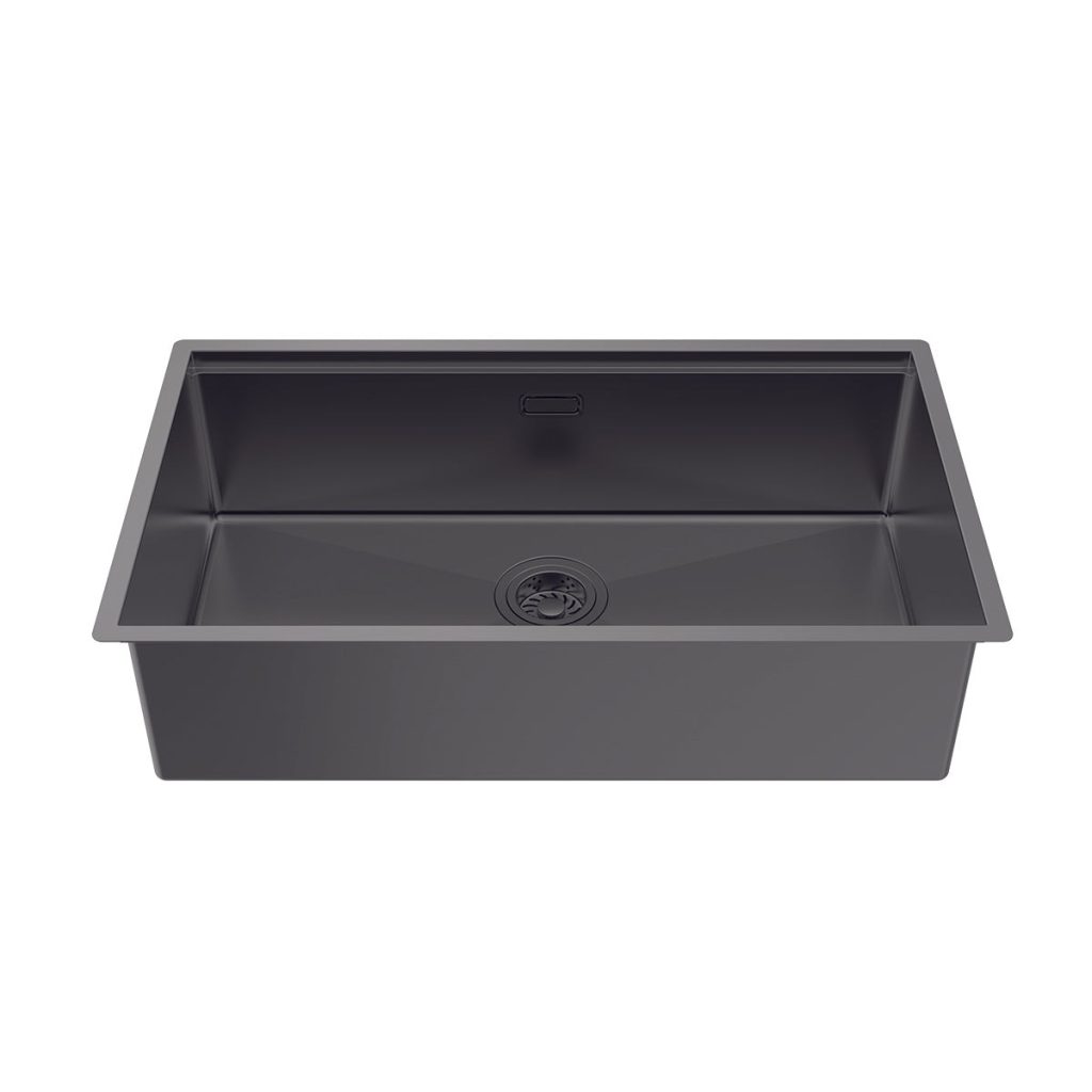 Chậu rửa chén Hafele 760mm HS25-SSN1S-7644 màu Titan 567.24.486