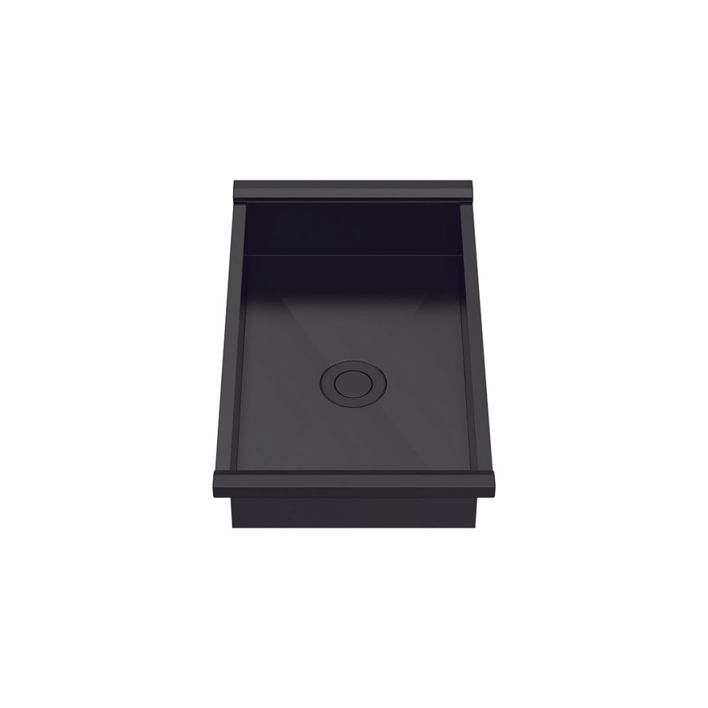 Chậu rửa nhỏ Hafele màu Titan 567.24.495