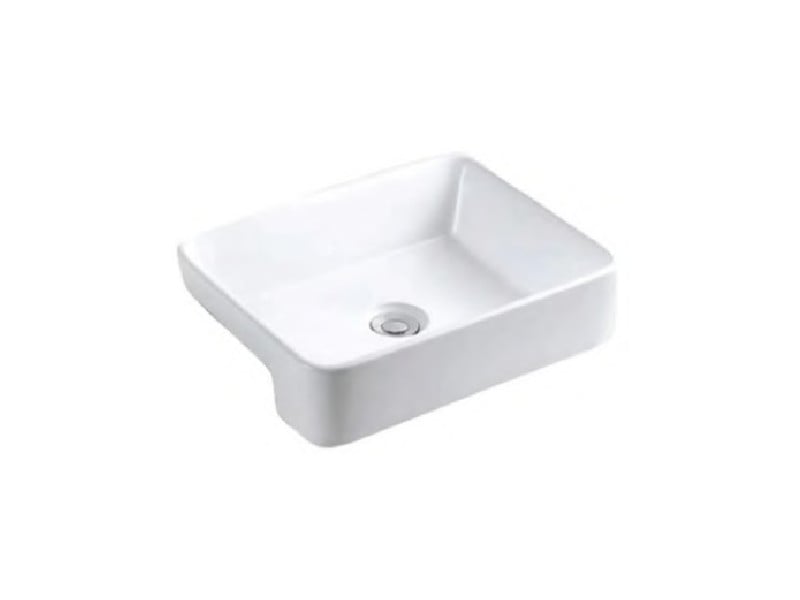 Chậu sứ bán âm 480x370x130 Hafele 588.44.041