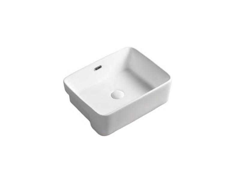 Chậu sứ bán âm 480x380x160 Hafele 588.44.040