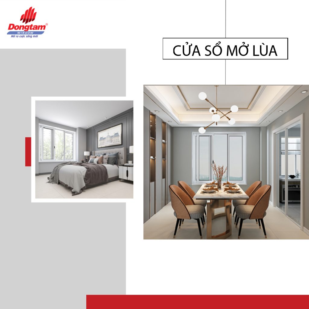 CỬA SỔ MỞ LÙA