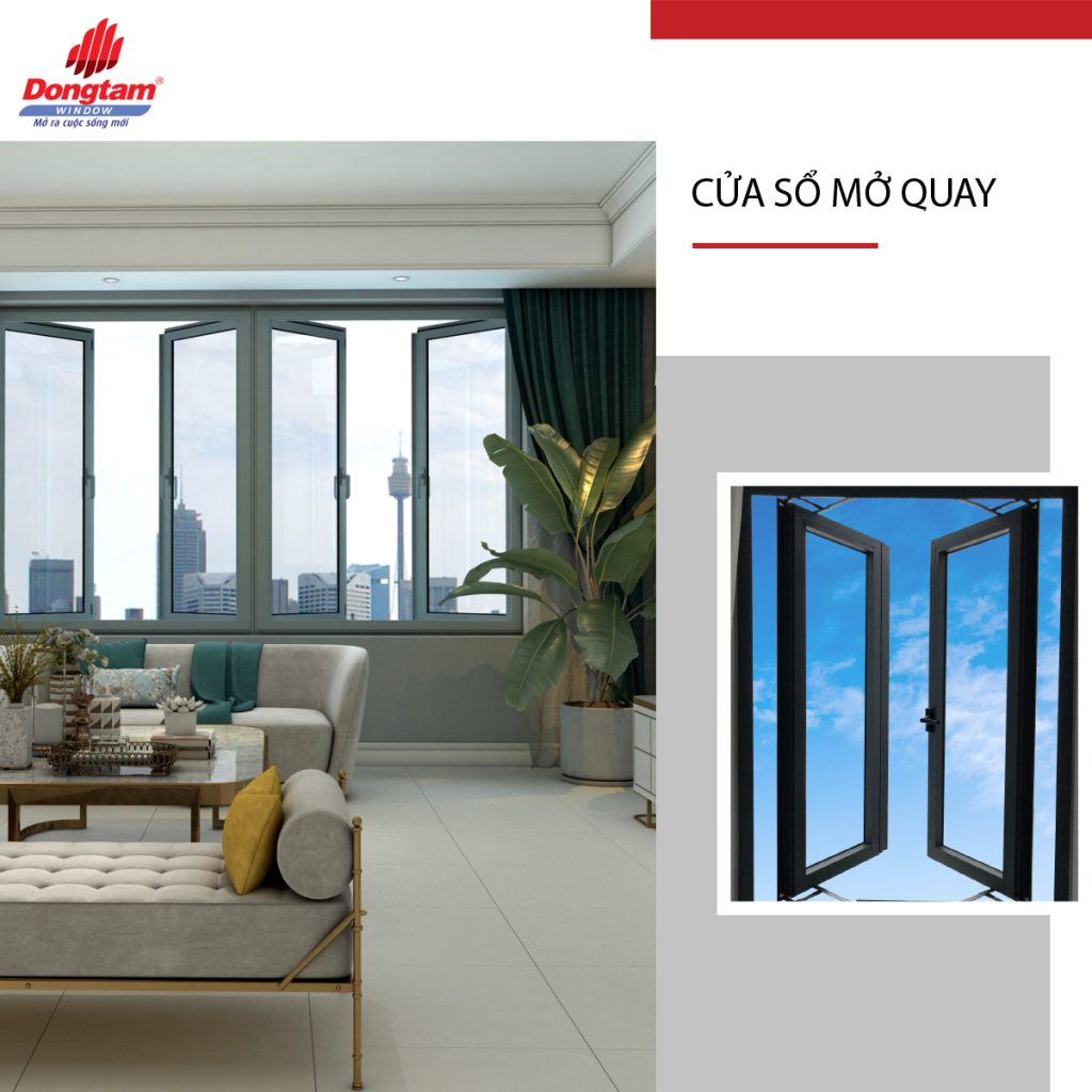 CỬA SỔ MỞ QUAY RA NGOÀI