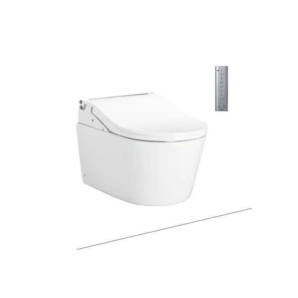 Bàn cầu treo tường kèm nắp rửa điện tử Washlet seri RW