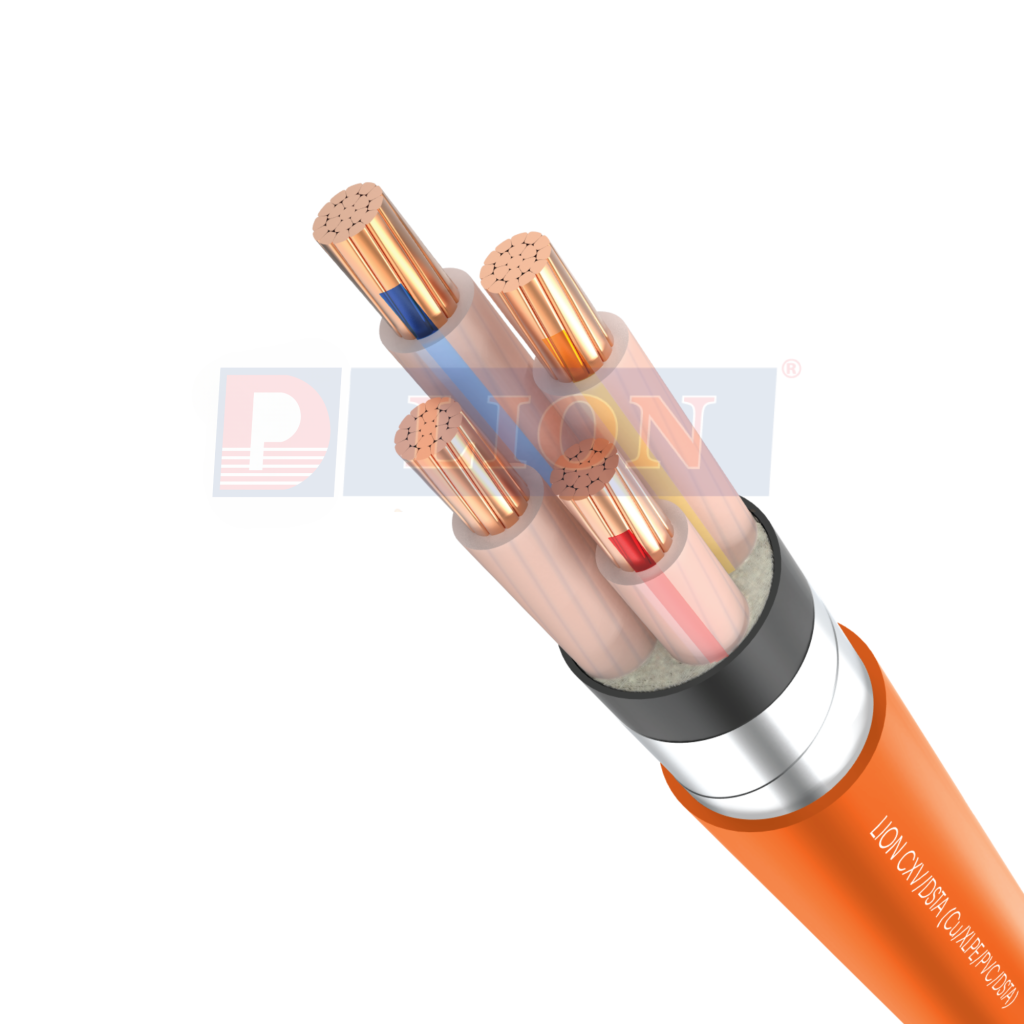 CXV/DATA, DSTA/FRT – 0,6/1kV