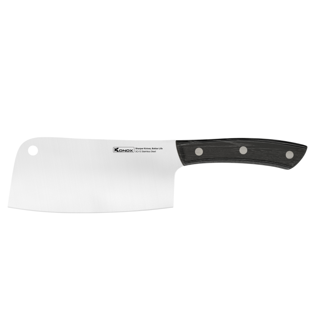 Dao chặt thép carbon cao nguyên khối Flint 7.5″ Cleaver