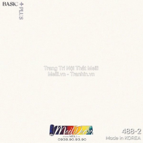 Giấy Dán Tường Hàn Quốc BASIC Plus 488-2