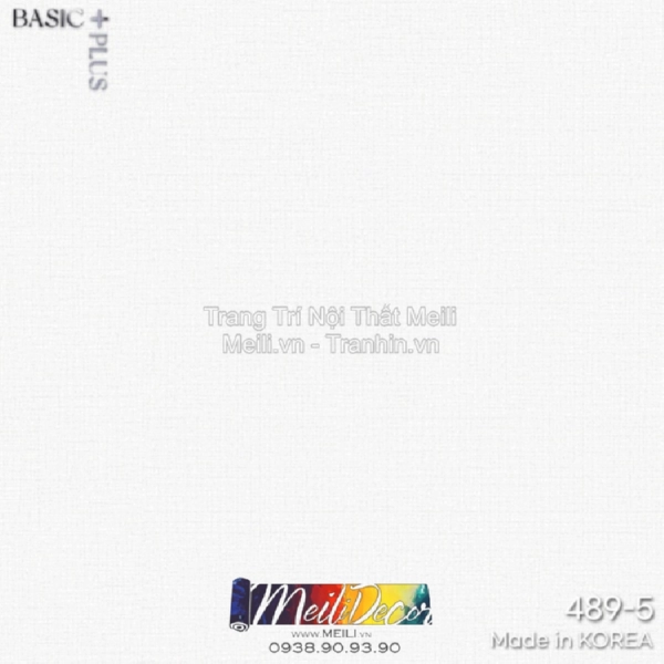 Giấy Dán Tường Hàn Quốc BASIC Plus 489-5