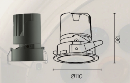 Đèn âm trần / Downlight FT – RDA1 – 65T