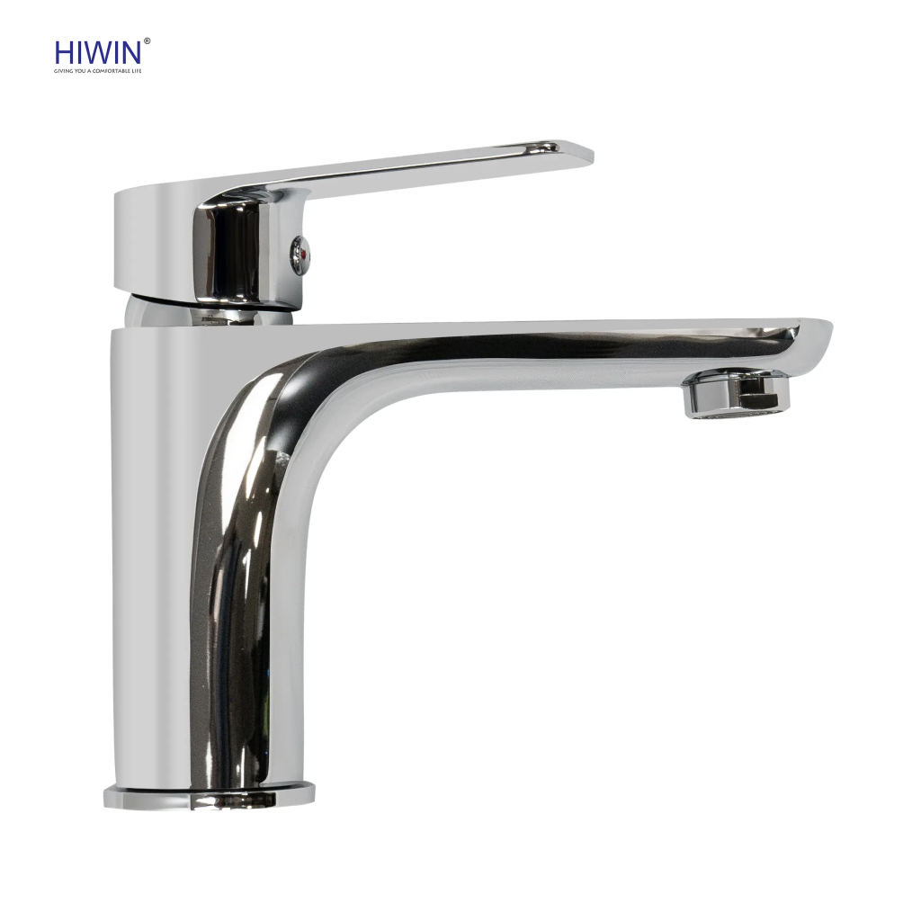 Vòi chậu rửa lavabo Hiwin KF-7611N nóng lạnh cổ thấp