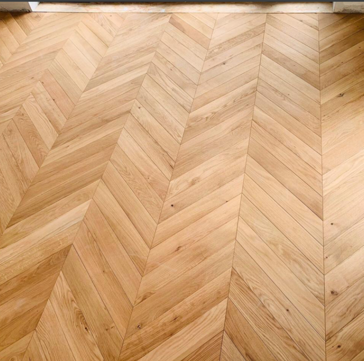 Sàn gỗ sồi xương cá 45 độ