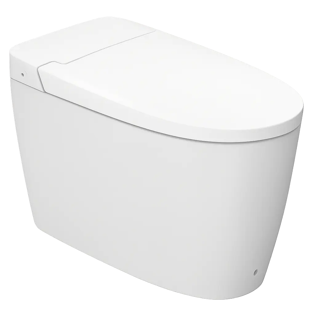 Bồn cầu bán thông minh treo tường không két nước W5202