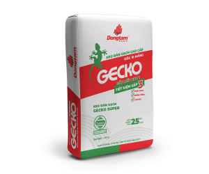 KEO DÁN GẠCH GECKO SUPER – CHUYÊN LÁT HỒ BƠI – BAO 25KG