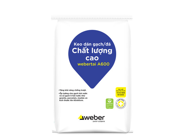 Keo dán gạch webertai A600