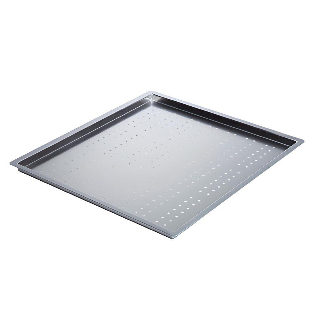 Khay strainer tray ST PEX SS có lỗ thoát nước