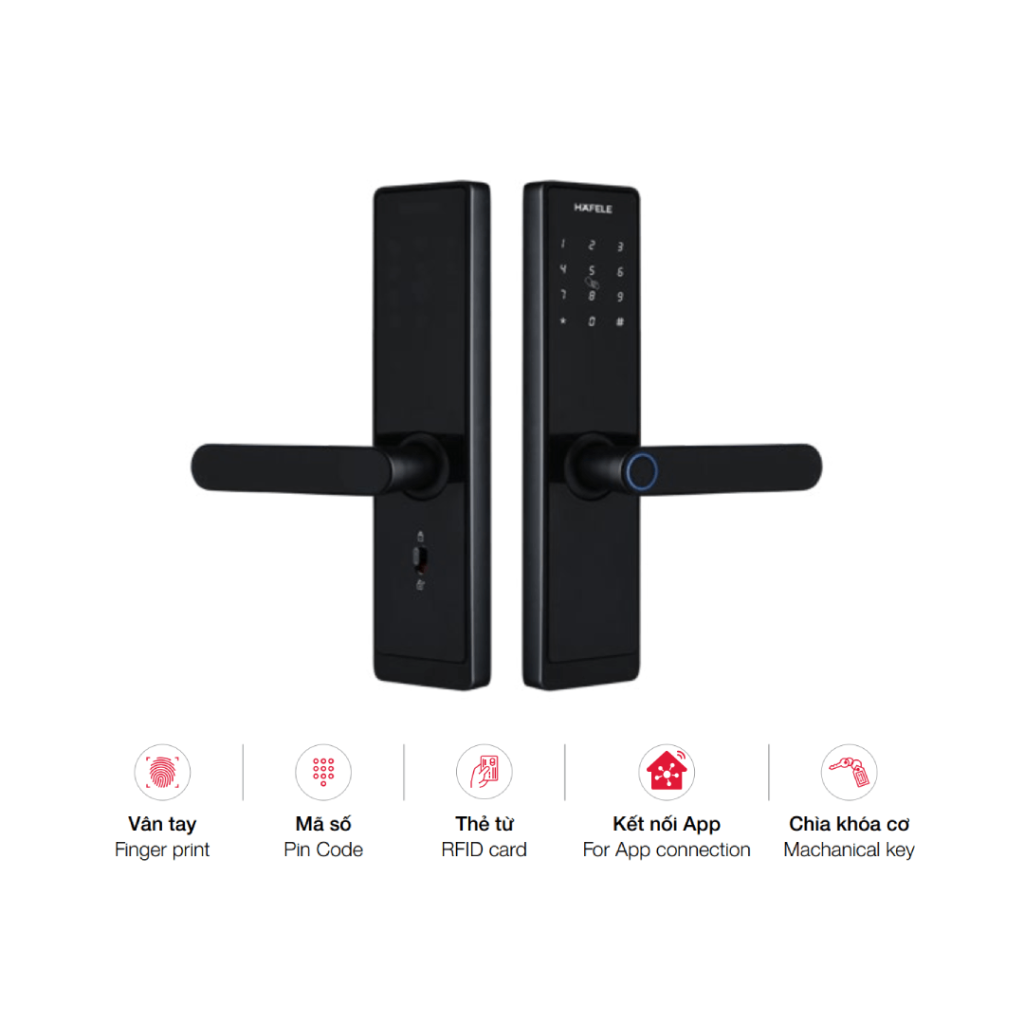 Khoá điện tử Hafele AL2501B 499.21.232