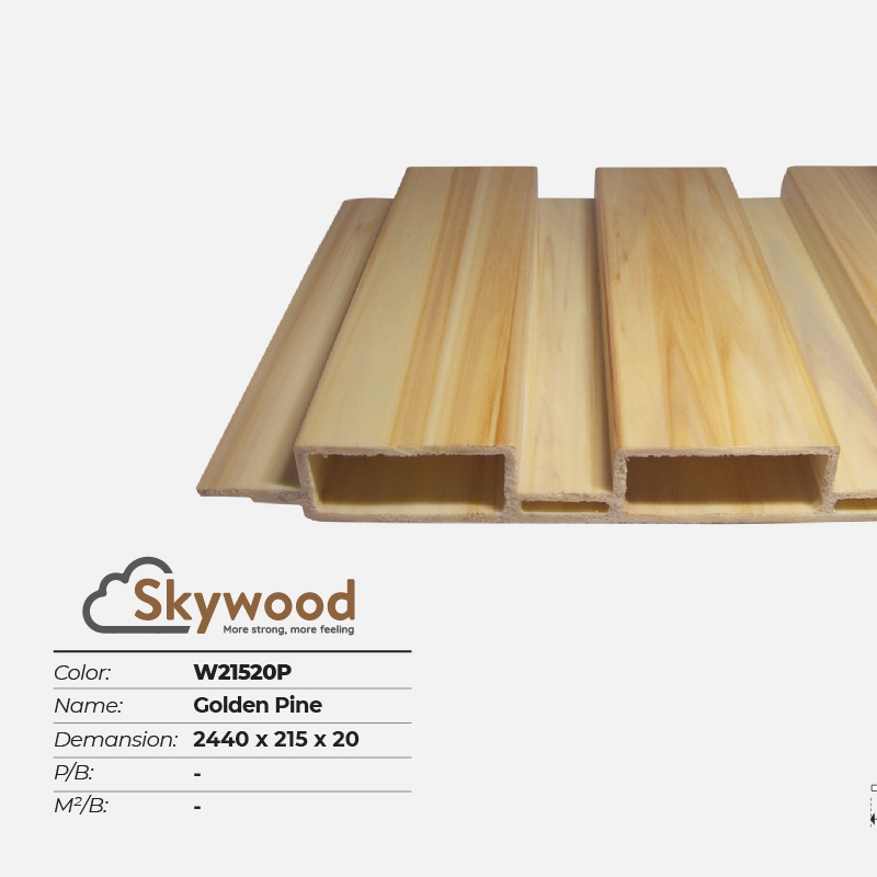 Lam nhựa 3 sóng Skywood W21520P – Golden Pine