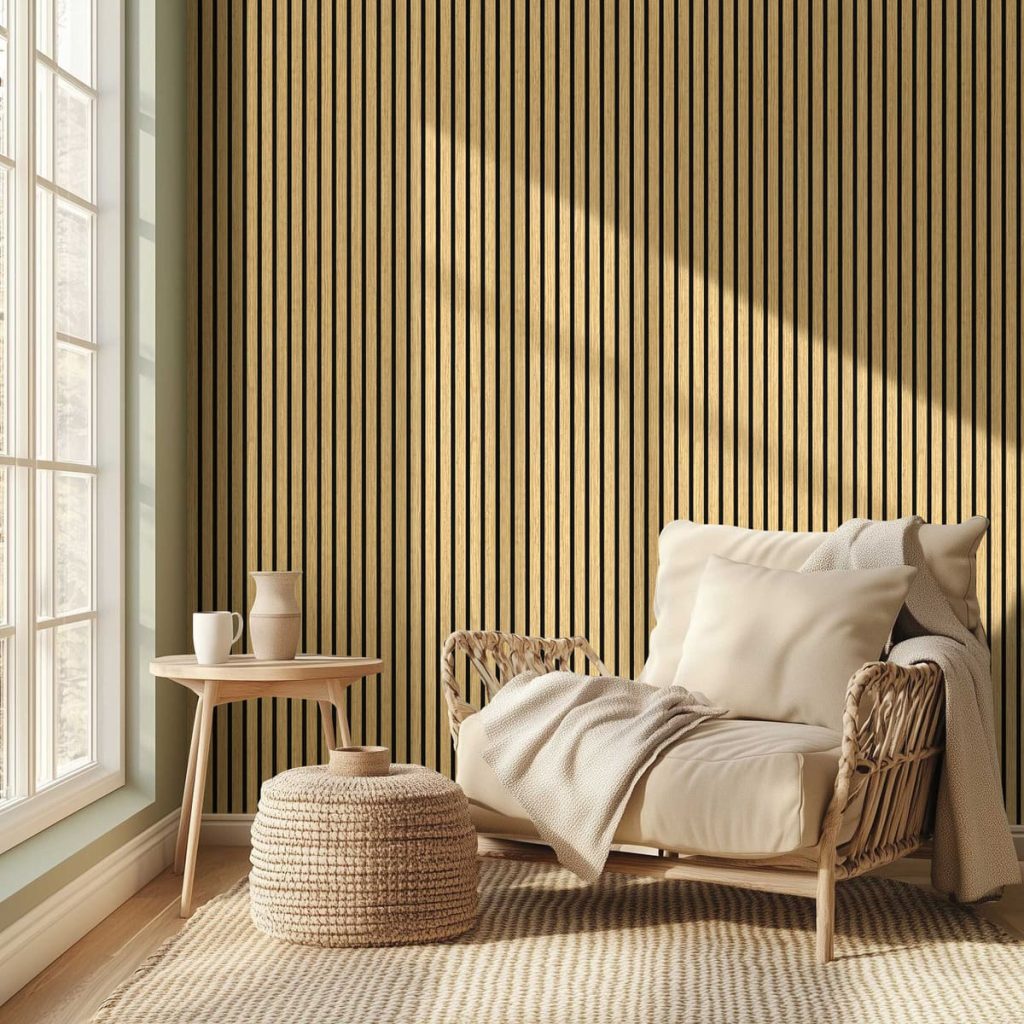 Lam sóng tiêu âm Walldi WA001 White Oak 10′
