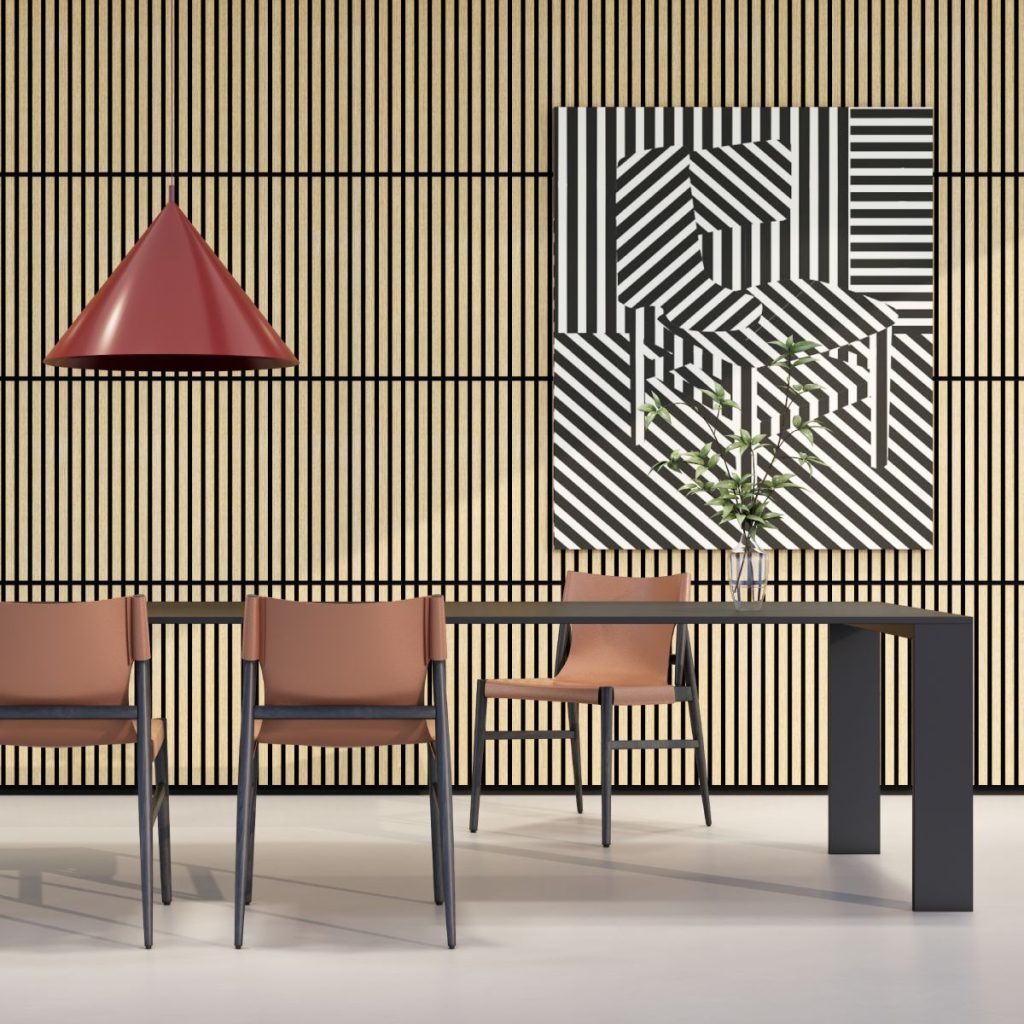 Lam sóng tiêu âm Walldi WA010 White Oak 2′