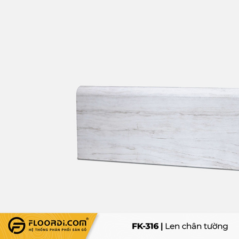Len chân tường FK-316 – Gray White