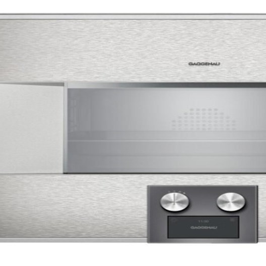 Lò hấp Gaggenau BS484112, 76 x 45 cm, bản lề cửa phải, thép không gỉ