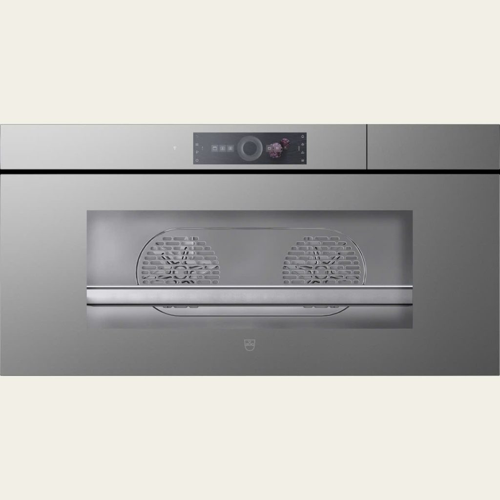 Lò hấp kết hợp nướng Vzug CombiSteamer V6000 45L Grand AutoDoor- Màu bạch kim
