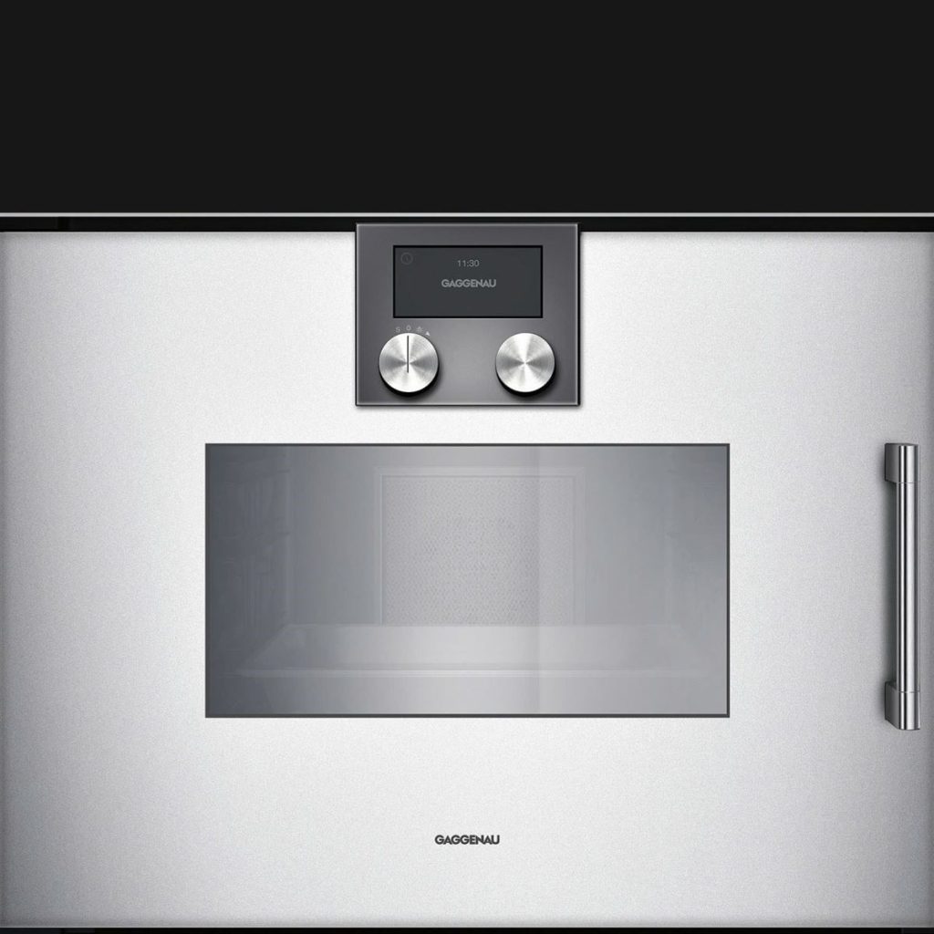 Lò nướng kèm hấp âm tủ Gaggenau BSP261131 200 series -Màu bạc- 50L