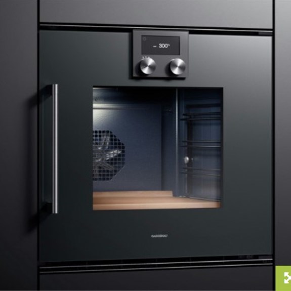 Lò Nướng Series 200 Gaggenau BOP210102 – Bản lề phải, Màu Antraxit