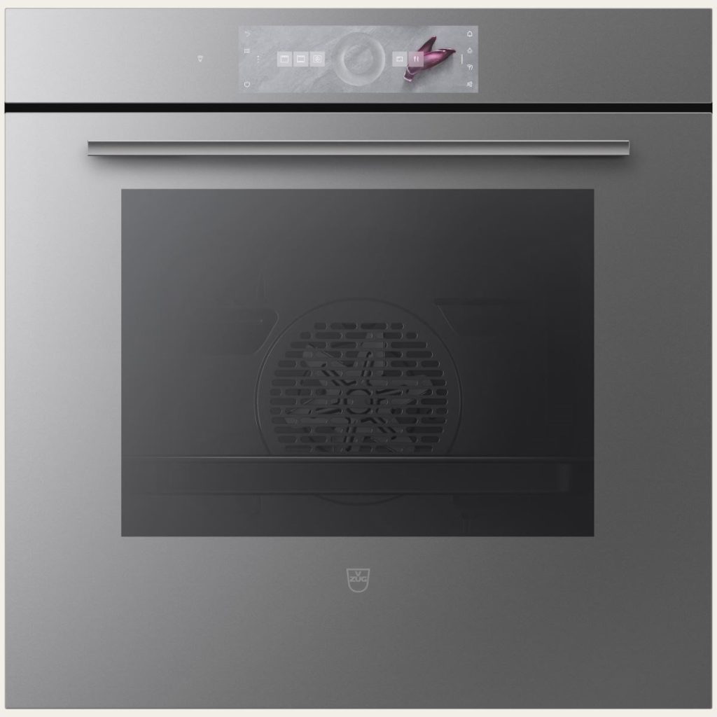 Lò nướng V-zug Combair V6000 60P AutoDoor Platinum