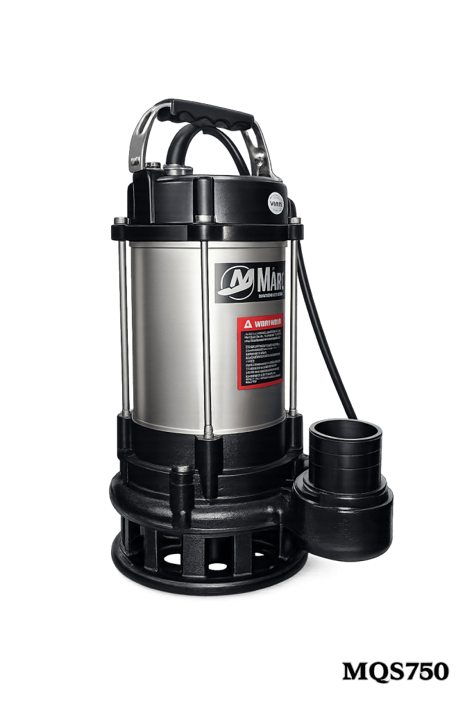 Máy bơm chìm nước thải Maro MQS 2200 / MQS 2200T 3HP