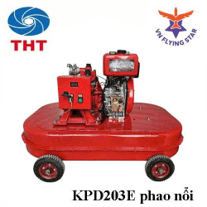 Máy bơm chữa cháy chạy động cơ diesel FLYING STAR KPD203E – Lắp phao nổi