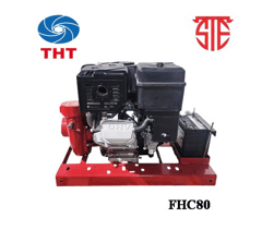 Máy bơm chữa cháy chạy động cơ xăng STE FHC80 17KW