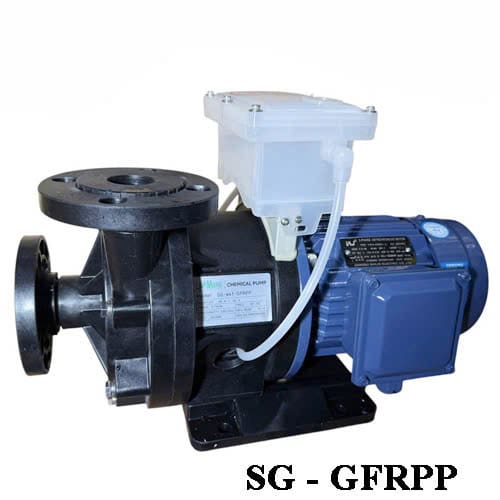 Máy bơm hóa chất dẫn động từ MARO SG-655-GFRPP 5HP